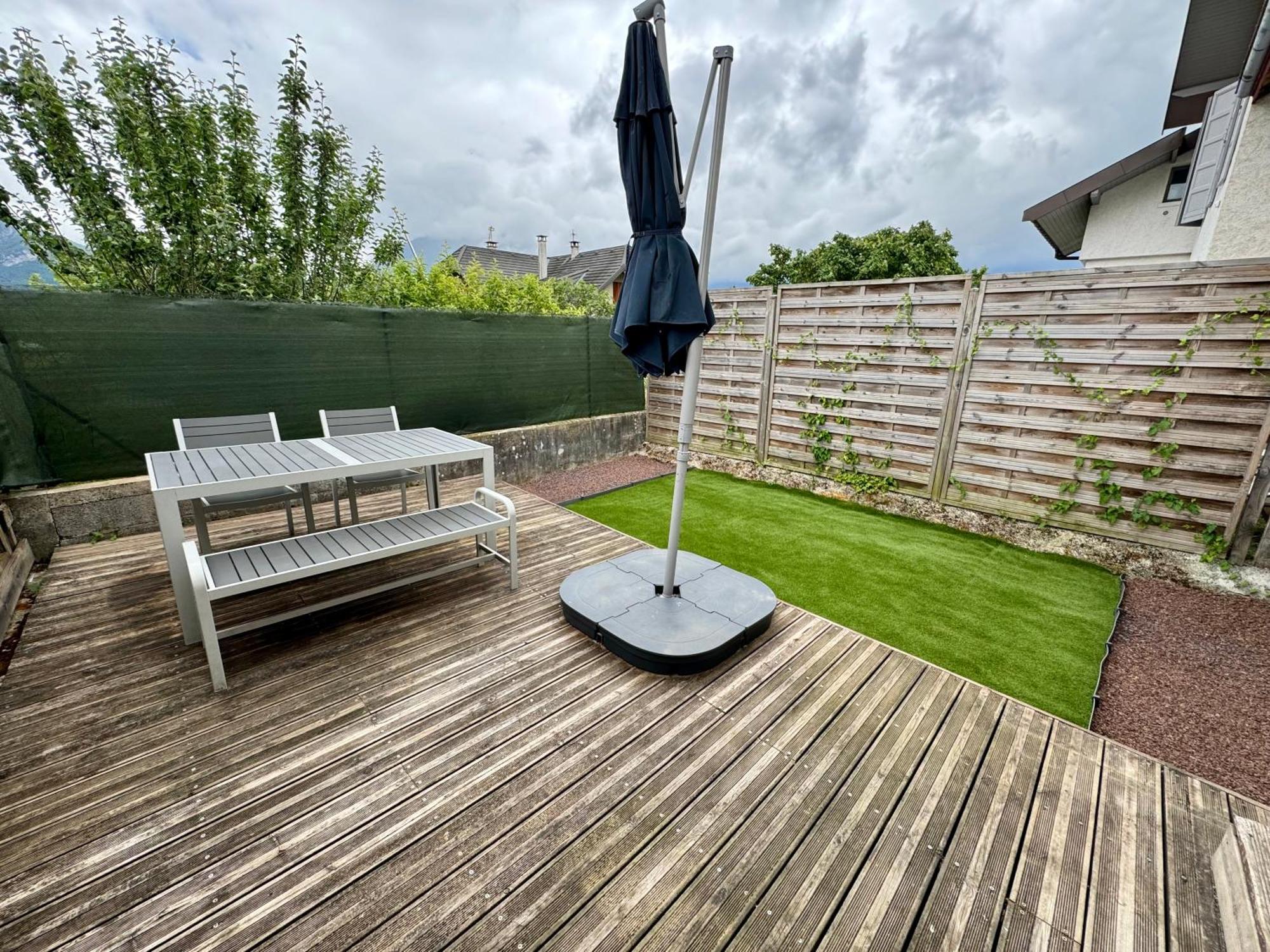 Studio Avec Jardin Proche Lac Saint-Jorioz Exterior photo